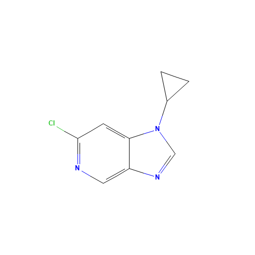 6-chloro-1-cyclopropylimidazo[4,5-c]pyridine (CAS: 1379195-80-8) - Related Chemical Product