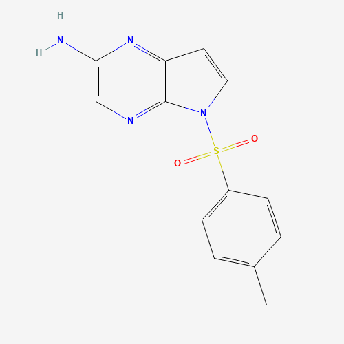 5-(4-methylphenyl)sulfonylpyrrolo[2,3-b]pyrazin-2-amine (CAS: 1201187-46-3) - Related Chemical Product