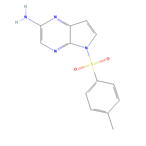 5-(4-methylphenyl)sulfonylpyrrolo[2,3-b]pyrazin-2-amine (CAS: 1201187-46-3) - Related Chemical Product