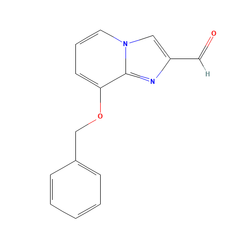 8-phenylmethoxyimidazo[1,2-a]pyridine-2-carbaldehyde (CAS: 885276-89-1) - Related Chemical Product