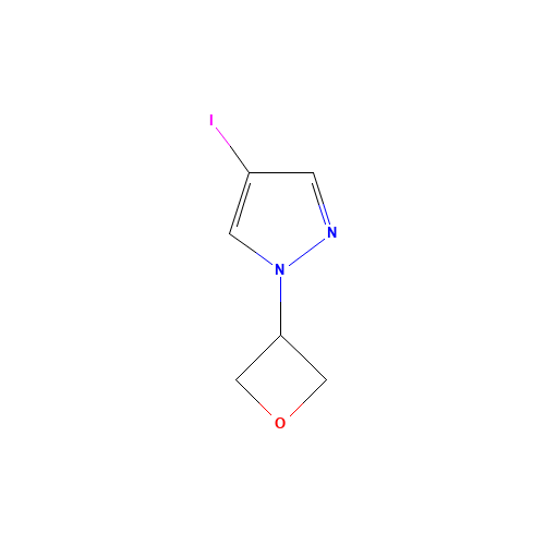 4-iodo-1-(oxetan-3-yl)pyrazole (CAS: 1314393-99-1) - Related Chemical Product