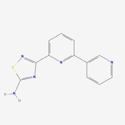 3-(6-pyridin-3-ylpyridin-2-yl)-1,2,4-thiadiazol-5-amine (CAS: 1179361-31-9) - Related Chemical Product