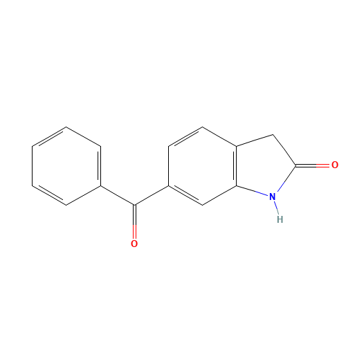 6-benzoyl-1,3-dihydroindol-2-one (CAS: 91713-63-2) - Related Chemical Product