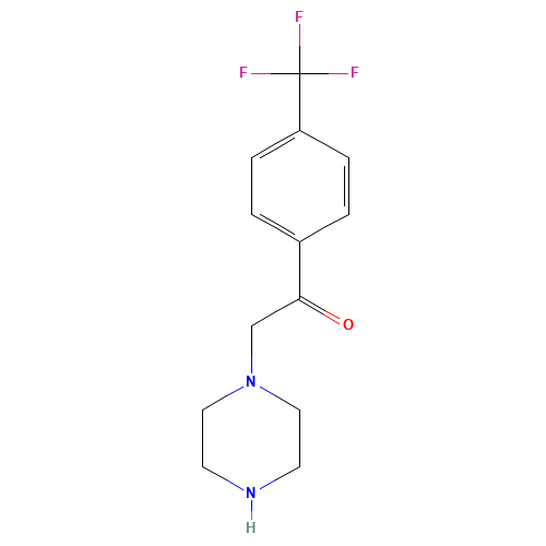 2-piperazin-1-yl-1-[4-(trifluoromethyl)phenyl]ethanone (CAS: 194943-76-5) - Related Chemical Product