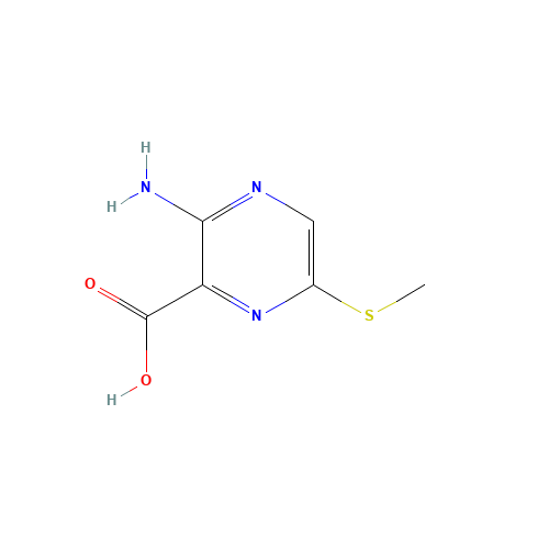 3-amino-6-methylsulfanylpyrazine-2-carboxylic acid (CAS: 1129-13-1) - Related Chemical Product