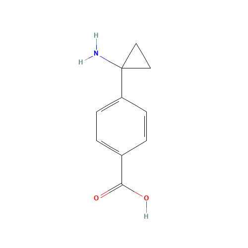 4-(1-aminocyclopropyl)benzoic acid (CAS: 1014743-82-8) - Related Chemical Product