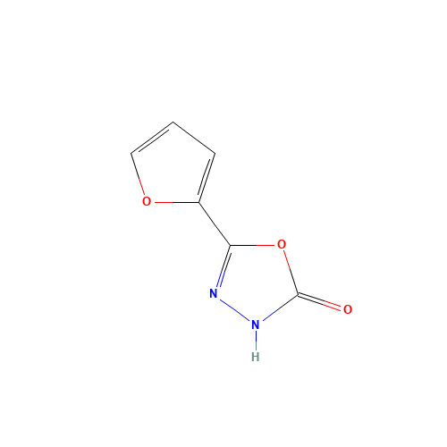 5-(furan-2-yl)-3H-1,3,4-oxadiazol-2-one (CAS: 103418-56-0) - Related Chemical Product