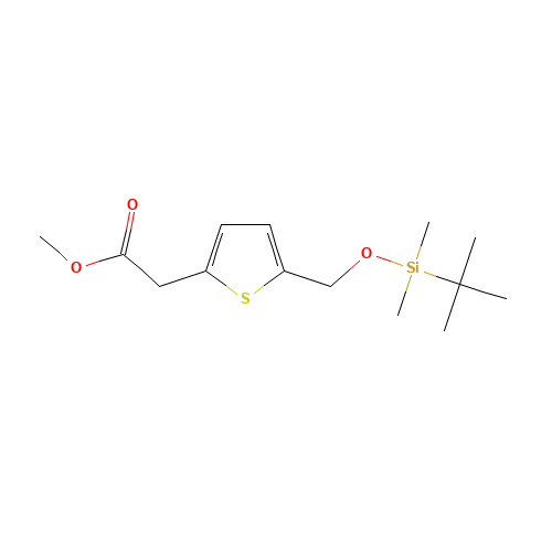 methyl 2-[5-[[tert-butyl(dimethyl)silyl]oxymethyl]thiophen-2-yl]acetate (CAS: 1253955-30-4) - Related Chemical Product
