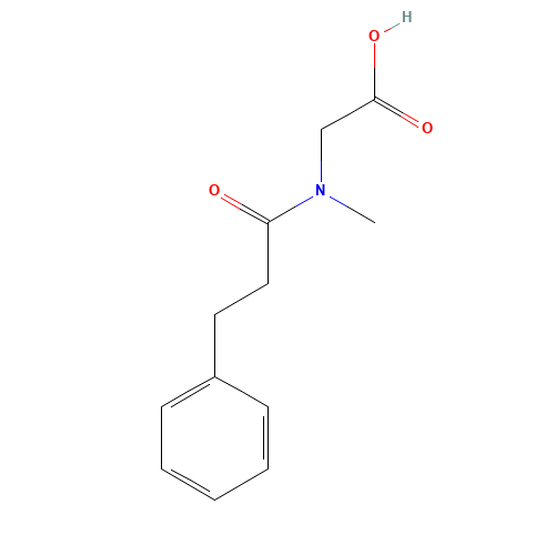 2-[methyl(3-phenylpropanoyl)amino]acetic acid (CAS: 69267-30-7) - Related Chemical Product