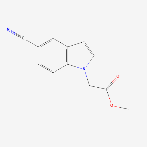 methyl 2-(5-cyanoindol-1-yl)acetate (CAS: 202124-65-0) - Related Chemical Product