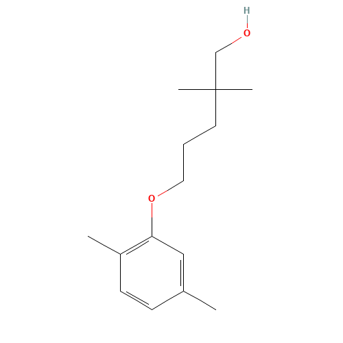 5-(2,5-dimethylphenoxy)-2,2-dimethylpentan-1-ol (CAS: 39938-64-2) - Related Chemical Product