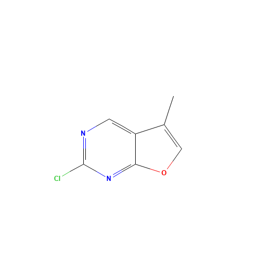 2-chloro-5-methylfuro[2,3-d]pyrimidine (CAS: 1030377-49-1) - Related Chemical Product