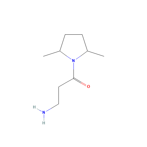 3-amino-1-(2,5-dimethylpyrrolidin-1-yl)propan-1-one (CAS: 1244060-13-6) - Related Chemical Product