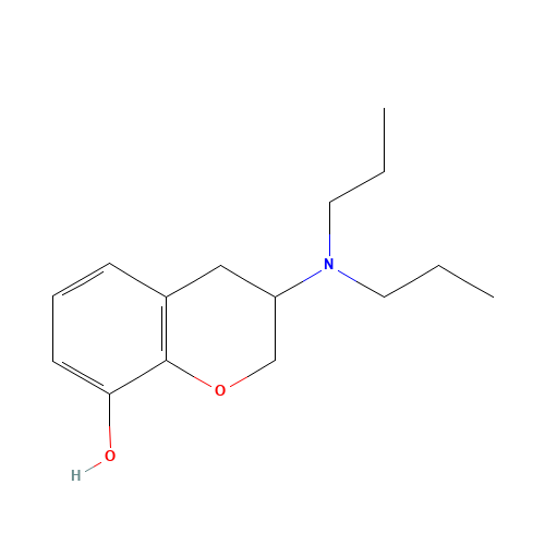 3-(dipropylamino)-3,4-dihydro-2H-chromen-8-ol (CAS: 112904-74-2) - Related Chemical Product