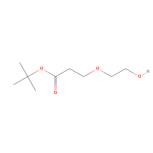 tert-butyl 3-(2-hydroxyethoxy)propanoate (CAS: 671802-00-9) - Related Chemical Product