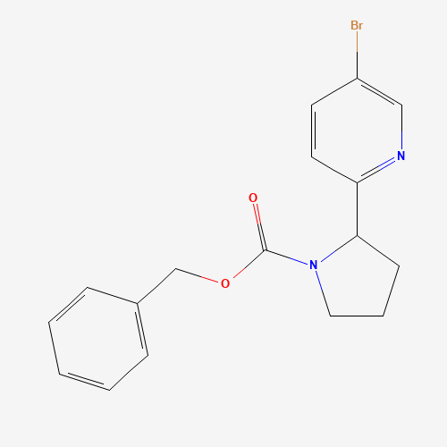 benzyl 2-(5-bromopyridin-2-yl)pyrrolidine-1-carboxylate (CAS: 1319256-81-9) - Related Chemical Product