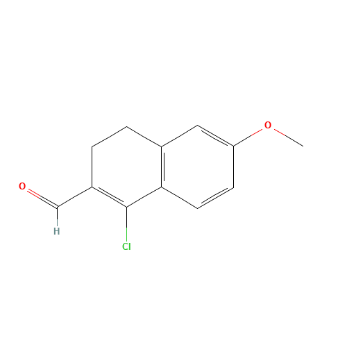 1-chloro-6-methoxy-3,4-dihydronaphthalene-2-carbaldehyde (CAS: 72019-91-1) - Related Chemical Product