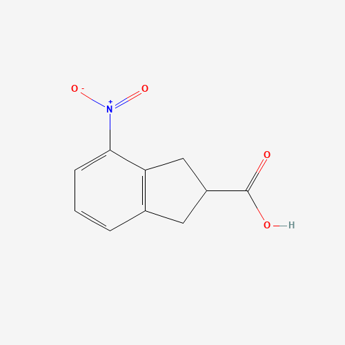 4-nitro-2,3-dihydro-1H-indene-2-carboxylic acid (CAS: 209225-00-3) - Related Chemical Product