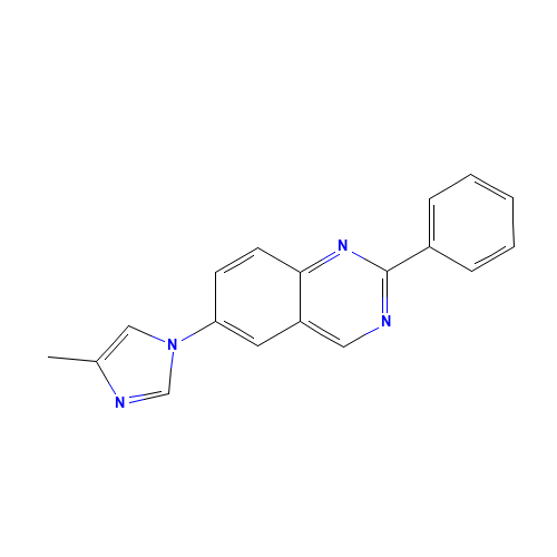 6-(4-methylimidazol-1-yl)-2-phenylquinazoline (CAS: 1201902-02-4) - Related Chemical Product