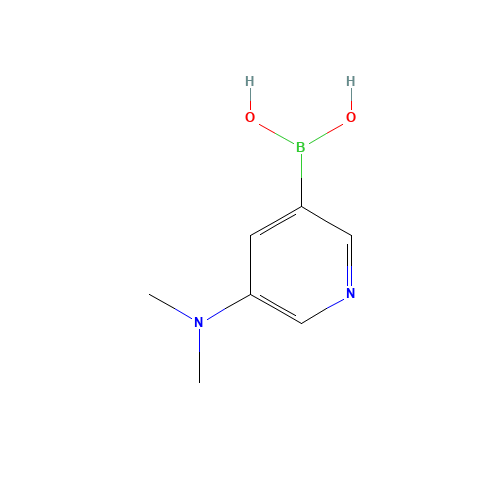 [5-(dimethylamino)pyridin-3-yl]boronic acid (CAS: 1018680-09-5) - Related Chemical Product