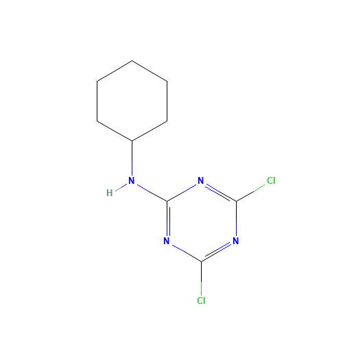 4,6-dichloro-N-cyclohexyl-1,3,5-triazin-2-amine (CAS: 27282-86-6) - Related Chemical Product