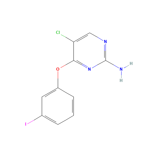 5-chloro-4-(3-iodophenoxy)pyrimidin-2-amine (CAS: 1202770-82-8) - Related Chemical Product