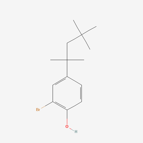 2-bromo-4-(2,4,4-trimethylpentan-2-yl)phenol (CAS: 57835-35-5) - Related Chemical Product