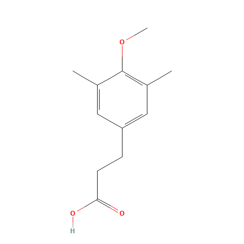 3-(4-methoxy-3,5-dimethylphenyl)propanoic acid (CAS: 61808-14-8) - Related Chemical Product