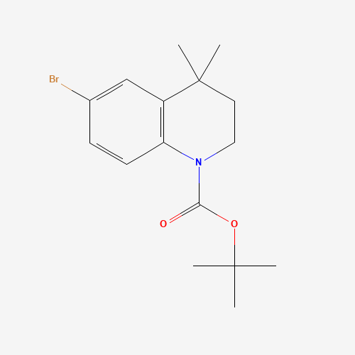tert-butyl 6-bromo-4,4-dimethyl-2,3-dihydroquinoline-1-carboxylate (CAS: 263550-60-3) - Related Chemical Product