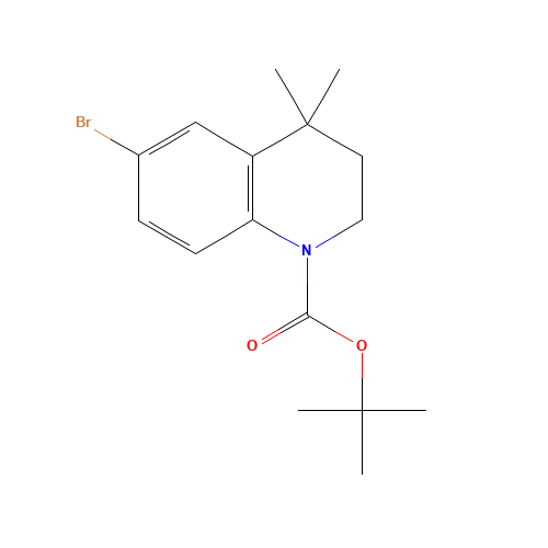 tert-butyl 6-bromo-4,4-dimethyl-2,3-dihydroquinoline-1-carboxylate (CAS: 263550-60-3) - Related Chemical Product