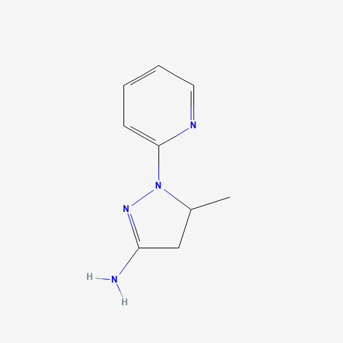 3-methyl-2-pyridin-2-yl-3,4-dihydropyrazol-5-amine (CAS: 85964-19-8) - Related Chemical Product