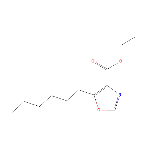 ethyl 5-hexyl-1,3-oxazole-4-carboxylate (CAS: 73252-25-2) - Related Chemical Product