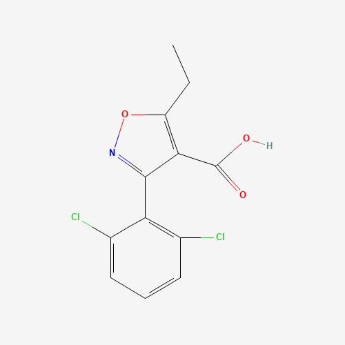 3-(2,6-dichlorophenyl)-5-ethyl-1,2-oxazole-4-carboxylic acid (CAS: 286435-86-7) - Related Chemical Product