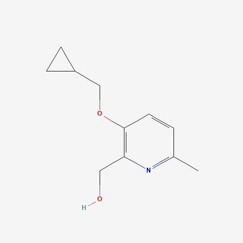 [3-(cyclopropylmethoxy)-6-methylpyridin-2-yl]methanol (CAS: 1233520-07-4) - Related Chemical Product
