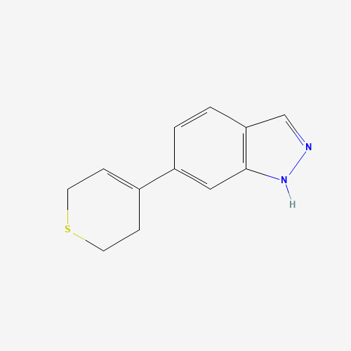 6-(3,6-dihydro-2H-thiopyran-4-yl)-1H-indazole (CAS: 885272-24-2) - Related Chemical Product