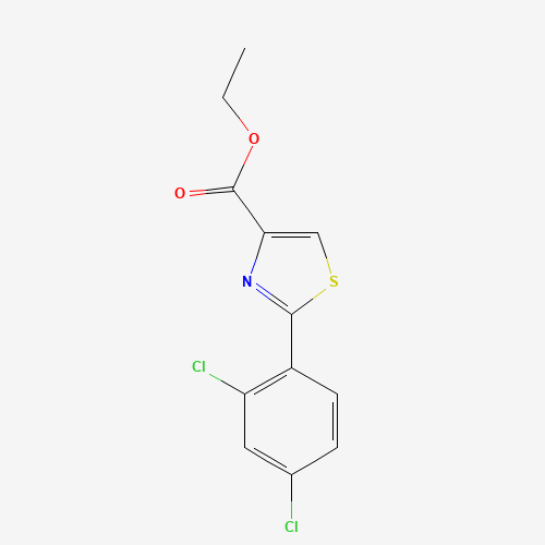 ethyl 2-(2,4-dichlorophenyl)-1,3-thiazole-4-carboxylate (CAS: 1185155-89-8) - Related Chemical Product