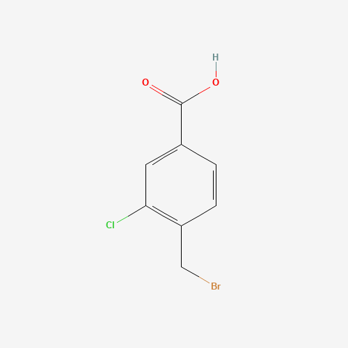 4-(bromomethyl)-3-chlorobenzoic acid (CAS: 467442-07-5) - Related Chemical Product