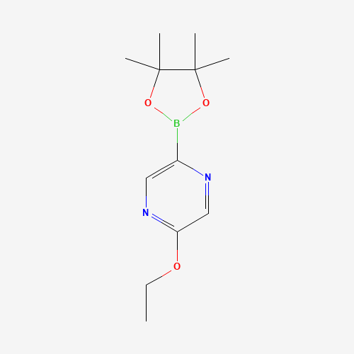 2-ethoxy-5-(4,4,5,5-tetramethyl-1,3,2-dioxaborolan-2-yl)pyrazine (CAS: 1186041-95-1) - Related Chemical Product