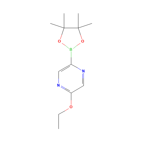 2-ethoxy-5-(4,4,5,5-tetramethyl-1,3,2-dioxaborolan-2-yl)pyrazine (CAS: 1186041-95-1) - Related Chemical Product