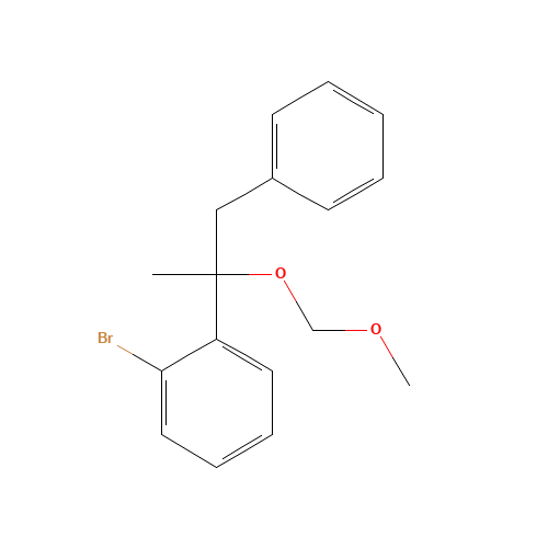 1-bromo-2-[2-(methoxymethoxy)-1-phenylpropan-2-yl]benzene (CAS: 906673-49-2) - Related Chemical Product