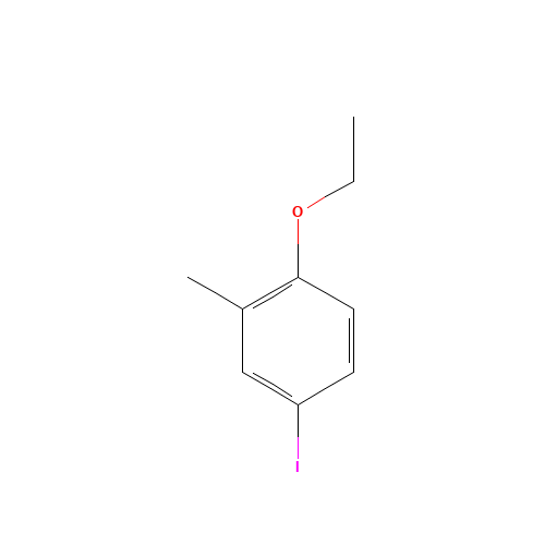 1-ethoxy-4-iodo-2-methylbenzene (CAS: 294860-64-3) - Related Chemical Product