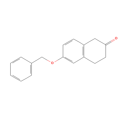 6-phenylmethoxy-3,4-dihydro-1H-naphthalen-2-one (CAS: 885280-42-2) - Related Chemical Product