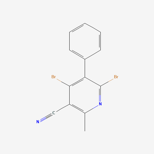 4,6-dibromo-2-methyl-5-phenylpyridine-3-carbonitrile (CAS: 127581-39-9) - Related Chemical Product