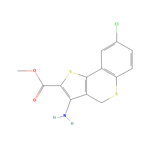 methyl 3-amino-8-chloro-4H-thieno[3,2-c]thiochromene-2-carboxylate (CAS: 254982-11-1) - Related Chemical Product