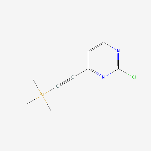 2-(2-chloropyrimidin-4-yl)ethynyl-trimethylsilane (CAS: 37972-23-9) - Related Chemical Product