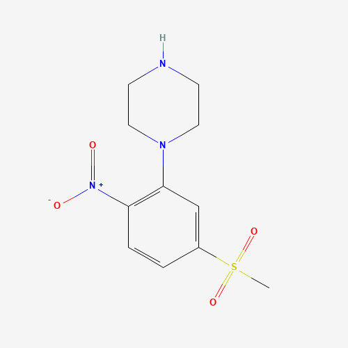 1-(5-methylsulfonyl-2-nitrophenyl)piperazine (CAS: 1095010-42-6) - Related Chemical Product