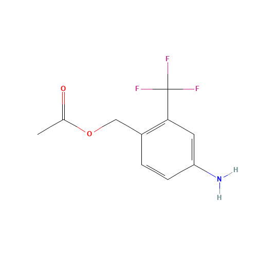 [4-amino-2-(trifluoromethyl)phenyl]methyl acetate (CAS: 1318242-93-1) - Related Chemical Product