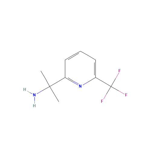 2-[6-(trifluoromethyl)pyridin-2-yl]propan-2-amine (CAS: 1192356-25-4) - Related Chemical Product