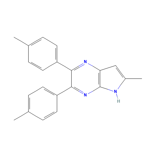 6-methyl-2,3-bis(4-methylphenyl)-5H-pyrrolo[2,3-b]pyrazine (CAS: 1447770-38-8) - Related Chemical Product