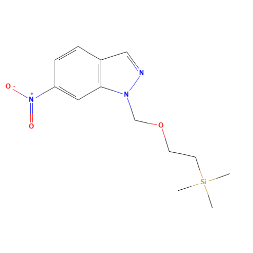trimethyl-[2-[(6-nitroindazol-1-yl)methoxy]ethyl]silane (CAS: 1094504-31-0) - Related Chemical Product